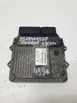 Блок керування комп'ютер двигуна opel combo c 1.3 cdti 55194015zf фото №1