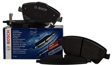 Тормозные колодки тормозные bosch calibra vectra saab переднее фото №1