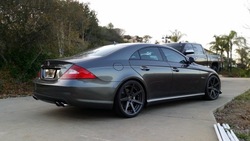 Mercedes cls w219 amg спойлер спойлер подкладка! фото №1