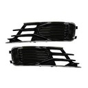 Audi a6 c7 рестайлінг 14+ решітка заглушка протитуманна фара ліва фото №1