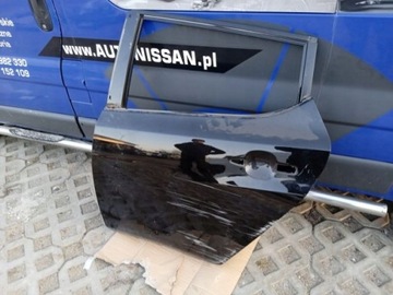 Nissan leaf двері ліві задні зад фото №1