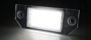 Лампочки led номерний знак rej ford focus mk2 c-max 03-08 фото №1