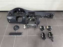 Mercedes w205 c-klasa рестайлинг панель консоль подушка безопасности ремни оригинал фото №1