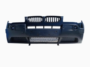 Бампер перед переднее bmw x3 e83 03-06r. pdc чёрный 3400897-08 фото №1