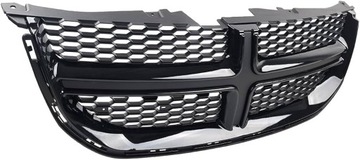 Dodge grand caravan 2011-2020 решітка решітка радіатора чорний блиск нова 68100689ac фото №1