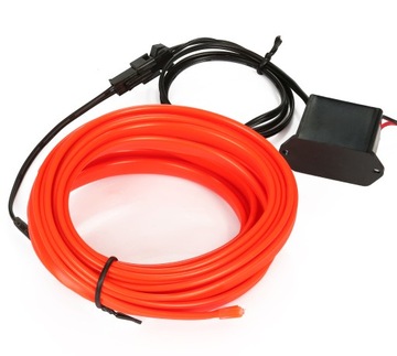 2m оптоволокно el wire лента фоновый лента jak led фото №1