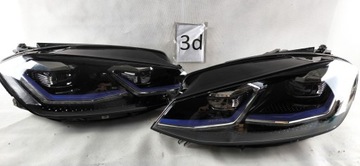 Vw golf vii e golf gte рестайлінг повний led лівий правий фара лампа фото №1