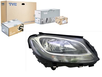 Фара p mercedes c-klasa w205 12.13-12.18 tyc фото №1