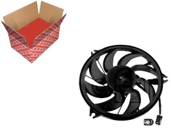 Feb38478 вентилятор радиатор peugeot 206 98- фото №1