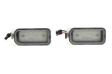 Ford c-max 09-14 focus mk2 mk3 лампочки номерного знака led фото №1