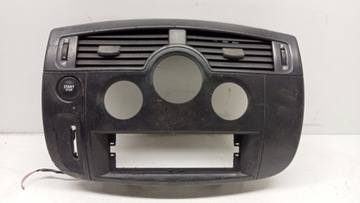 Решётки воздуховод старт сплав рамка радио средняя renault scenic ii 2003-09 фото №1