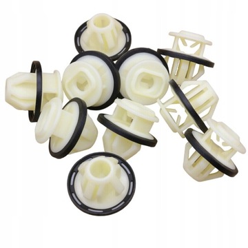 10x кліпса планки порогової порога mercedes w204 w205 w212 w218 w222 фото №1