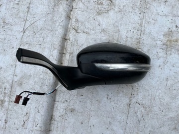 Зеркало левая peugeot 2008 i 9 pin хром фото №1