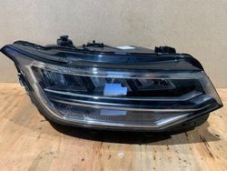 Vw tiguan ii 2 рестайлинг лампа правая передняя перед полный led 5nb941036c европа фото №1