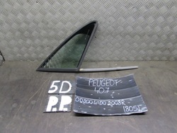 Скло трикутник праві перед peugeot 407 04-11r dot24 m25 as2 9658953780 фото №1