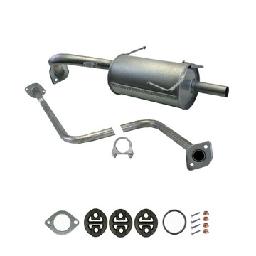Глушители nissan micra 1992-2002 1.0, 1.3 1.4 фото №1