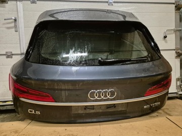 Крышка багажника audi q5 80a рестайлинг sportback 2020-2024r цвет lx7l комплектная фото №1