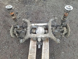 Bmw 5 f10 10-14 задняя ось балка мост 535 дизель 7565366 2.65 фото №1