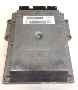 Блок управления / модуль ecu 9663289180 peugeot boxer 2007 программирование фото №1