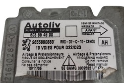 Модуль подушка безопасности peugeot 407 6d_ 9655880880 1.6l дизель 80kw 2006 фото №1