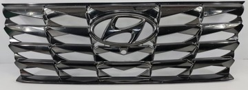 Решётка защита решётка радиатора hyundai tucson iv 20- фото №1