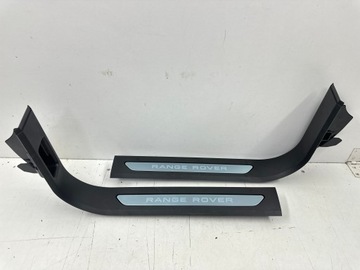 Защита порога планка правая левая land range rover evoque l551 p300e комплект фото №1