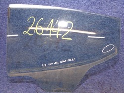 Стекло дверь lancia ypsilon 2 ii 5d 2011r. левая задняя фото №1