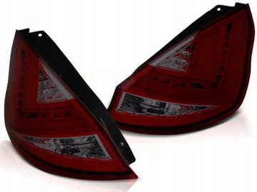 Лампи діодні ford fiesta mk7 vii 08-12r r-b led фото №1