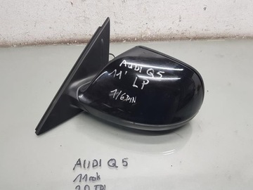 Зеркало левая 6 pin audi q5 8r 8r1857409 фото №1
