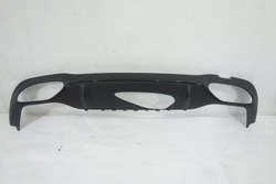 Дифузор зад mercedes e w213 amg sedan чорний фото №1