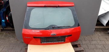 Кришка задня багажника з скло ford fiesta mk6 k2-kolor 02-08r фото №1