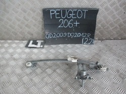 Механізм скла лівий зад 9623109780 peugeot 206+ 1.4 b 8v 09-12 r. фото №1