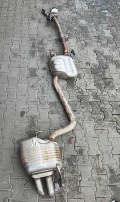 Вихлоп глушник audi a8 4n d5 3.0 tdi фото №1