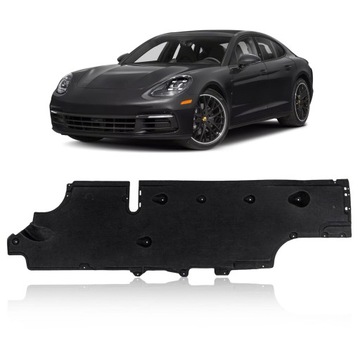 Тканинний захист шасі права 971825522f porsche panamera ii 971 2016+ фото №1