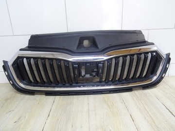 Решітка радіатора решітка skoda octavia 4 iv 5e3853653a llu фото №1