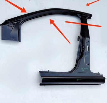 Vw polo 2g обшивка левая рамка дверь фото №1