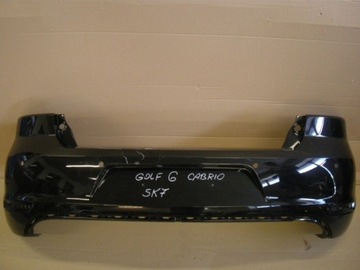 Vw golf vi 5k7 кабріолет бампер зад фото №1