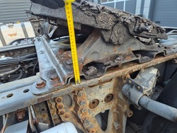 Планка плита основа pod siodło 4,5cm daf xf 106 , cf євро 6 фото №1