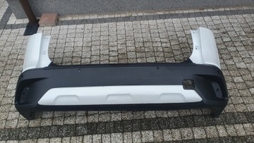 Toyota corolla cross бампер задній зад спойлер накладка фото №1