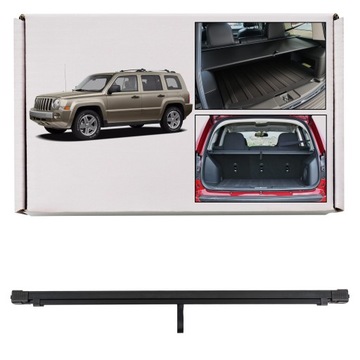 Ролета багажника чёрная 82212687 jeep patriot 2006-2017 фото №1