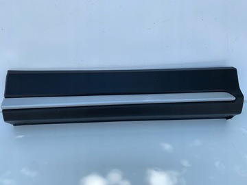 Mazda cx5 планка двері ліва задня зад хром фото №1