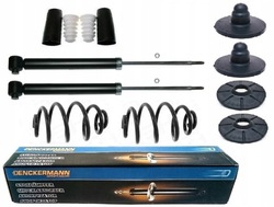 Амортизаторы пружины резинки vw passat b5 sedan зад фото №1