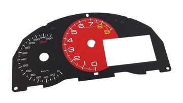 Subaru brz `17+ диски спидометра приборы kmh custom фото №1