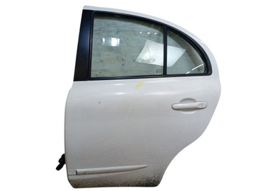 Двері лівий зад nissan micra k13 колір qm1 фото №1