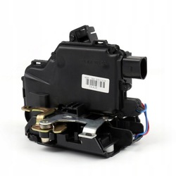 Замок двері праві зад vw, seat, skoda фото №1