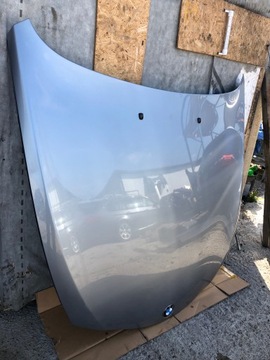 Капот bmw e63 сріблясто-сірий a08 ні фарбована фото №1