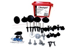 Набір кліпси бампер перед scenic ii рестайлінг 2006- фото №1