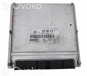 Блок управления / модуль ecu audi a3 s3 8p 0281010587 2d0906019c программирование фото №1
