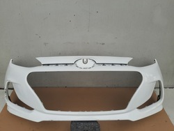 Hyundai i10 ii рестайлинг 17- бампер переднее оригинал! фото №1