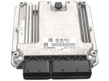 Ecu transporter t5 1.9 tdi 038906016s 0281012763 фото №1